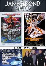 Filmplakat James Bond Abend