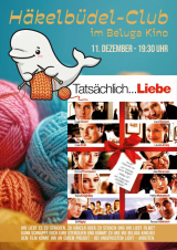 Filmplakat Häkelbüdel-Club Kino: Tatsächlich Liebe