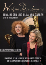 Filmplakat LIVE KONZERT: Nina Hoger und Ulla van Daelen - EIn Weihnachtsschmaus
