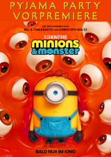 Filmplakat Pyjama Party Vorpremiere: Minions & Monster