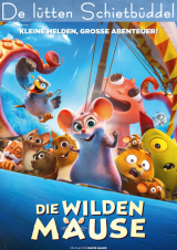 Filmplakat Die Wilden Mäuse - De lütten Schietbüddel