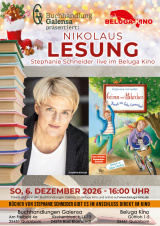 Filmplakat NIKOLAUS Lesung: Stephanie Schneider live im Beluga Kino