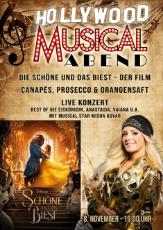 Filmplakat Hollywood Musical Abend