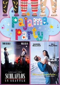 Filmplakat PYJAMA PARTY Abend für Große