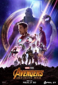 Filmplakat Avengers - Infinity War